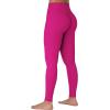 imageSunzel Sunzfly Invisible Butt Scrunch Workout Leggings for Women Butt Lifting High Waisted Gym Yoga Pants with Tummy ControlSangria