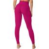 imageSunzel Sunzfly Invisible Butt Scrunch Workout Leggings for Women Butt Lifting High Waisted Gym Yoga Pants with Tummy ControlSangria