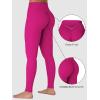 imageSunzel Sunzfly Invisible Butt Scrunch Workout Leggings for Women Butt Lifting High Waisted Gym Yoga Pants with Tummy ControlSangria