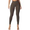 imageSunzel Sunzfly Invisible Butt Scrunch Workout Leggings for Women Butt Lifting High Waisted Gym Yoga Pants with Tummy ControlSeal Brown