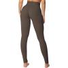 imageSunzel Sunzfly Invisible Butt Scrunch Workout Leggings for Women Butt Lifting High Waisted Gym Yoga Pants with Tummy ControlSeal Brown