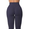 imageSunzel Sunzfly Invisible Butt Scrunch Workout Leggings for Women Butt Lifting High Waisted Gym Yoga Pants with Tummy ControlSlate Blue