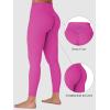 imageSunzel Sunzfly Invisible Butt Scrunch Workout Leggings for Women Butt Lifting High Waisted Gym Yoga Pants with Tummy ControlSonic Pink