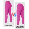 imageSunzel Sunzfly Invisible Butt Scrunch Workout Leggings for Women Butt Lifting High Waisted Gym Yoga Pants with Tummy ControlSonic Pink