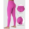 imageSunzel Sunzfly Invisible Butt Scrunch Workout Leggings for Women Butt Lifting High Waisted Gym Yoga Pants with Tummy ControlSonic Pink