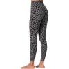 Leopard Charcoal Gray