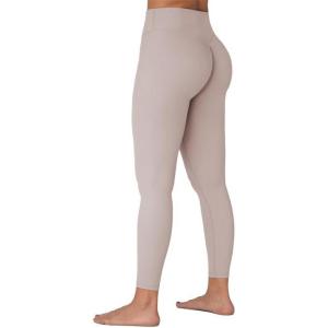 imageSunzel Sunzfly Invisible Butt Scrunch Workout Leggings for Women Butt Lifting High Waisted Gym Yoga Pants with Tummy ControlBeige