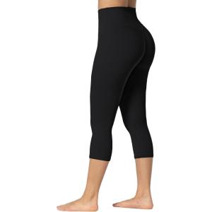 imageSunzel Sunzfly Invisible Butt Scrunch Workout Leggings for Women Butt Lifting High Waisted Gym Yoga Pants with Tummy ControlBlack