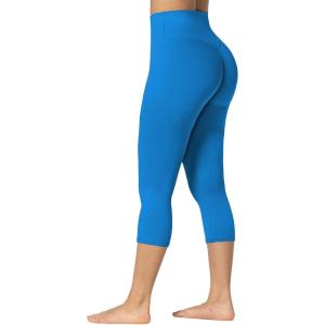 imageSunzel Sunzfly Invisible Butt Scrunch Workout Leggings for Women Butt Lifting High Waisted Gym Yoga Pants with Tummy ControlClassic Blue