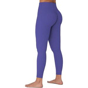 imageSunzel Sunzfly Invisible Butt Scrunch Workout Leggings for Women Butt Lifting High Waisted Gym Yoga Pants with Tummy ControlPurple Navy