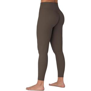imageSunzel Sunzfly Invisible Butt Scrunch Workout Leggings for Women Butt Lifting High Waisted Gym Yoga Pants with Tummy ControlSeal Brown