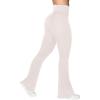 imageSunzel Flare Leggings Crossover Yoga Pants with Tummy Control HighWaisted and Wide LegBeige