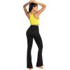 imageSunzel Flare Leggings Crossover Yoga Pants with Tummy Control HighWaisted and Wide LegBlack