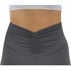 imageSunzel Flare Leggings Crossover Yoga Pants with Tummy Control HighWaisted and Wide LegDark Grey