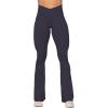 imageSunzel Flare Leggings Crossover Yoga Pants with Tummy Control HighWaisted and Wide LegGraphite