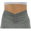 imageSunzel Flare Leggings Crossover Yoga Pants with Tummy Control HighWaisted and Wide LegGrey