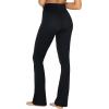 imageSunzel Flare Leggings for Women High Waisted Casual Bootcut Flared Yoga Pants with Tummy ControlBlack