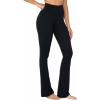 imageSunzel Flare Leggings for Women High Waisted Casual Bootcut Flared Yoga Pants with Tummy ControlBlack