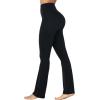 imageSunzel Flare Leggings for Women High Waisted Casual Bootcut Flared Yoga Pants with Tummy ControlBlack