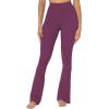 imageSunzel Flare Leggings for Women High Waisted Casual Bootcut Flared Yoga Pants with Tummy ControlCherry Red