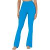 imageSunzel Flare Leggings for Women High Waisted Casual Bootcut Flared Yoga Pants with Tummy ControlClassic Blue