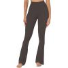 imageSunzel Flare Leggings for Women High Waisted Casual Bootcut Flared Yoga Pants with Tummy ControlSeal Brown