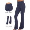 imageSunzel Mini Flare Leggings for Women High Waist Yoga Pants with Tummy Control Casual Gym Workout Bootcut LeggingsAsh Blue