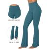 imageSunzel Mini Flare Leggings for Women High Waist Yoga Pants with Tummy Control Casual Gym Workout Bootcut LeggingsForest Green