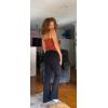 imageSunzel Sunzfly Flare Leggings for Women Cross Over High Waisted Yoga Pants with Wide Leg and Tummy Control for WorkoutBlack