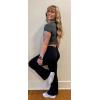 imageSunzel Sunzfly Flare Leggings for Women Cross Over High Waisted Yoga Pants with Wide Leg and Tummy Control for WorkoutBlack