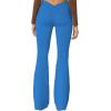 imageSunzel Sunzfly Flare Leggings for Women Cross Over High Waisted Yoga Pants with Wide Leg and Tummy Control for WorkoutFrench Blue