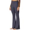 imageSunzel Sunzfly Flare Leggings for Women Cross Over High Waisted Yoga Pants with Wide Leg and Tummy Control for WorkoutGraphite