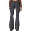 imageSunzel Sunzfly Flare Leggings for Women Cross Over High Waisted Yoga Pants with Wide Leg and Tummy Control for WorkoutGrey