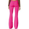 imageSunzel Sunzfly Flare Leggings for Women Cross Over High Waisted Yoga Pants with Wide Leg and Tummy Control for WorkoutHot Pink