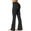imageSunzel Sunzfly Flare Leggings for Women Cross Over High Waisted Yoga Pants with Wide Leg and Tummy Control for WorkoutSeal Brown