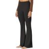 imageSunzel Sunzfly Flare Leggings for Women Cross Over High Waisted Yoga Pants with Wide Leg and Tummy Control for WorkoutSeal Brown