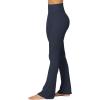 imageSunzel Sunzfly No Front Seam Mini Flare Leggings for Women Invisible Butt Scrunch Flared Yoga Pants with Tummy ControlAsh Blue