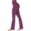imageSunzel Flare Leggings for Women High Waisted Casual Bootcut Flared Yoga Pants with Tummy ControlCherry Red