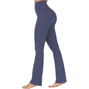 imageSunzel Flare Leggings for Women High Waisted Casual Bootcut Flared Yoga Pants with Tummy ControlAsh Blue