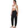 imageSunzel Jogger Pants for Women with Pockets High Waisted Sweatpants Athletic Tapered Cinch Bottom with Elastic DrawstringBlack