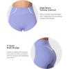 imageSunzel No Front Seam High Waist Gym Shorts for Women Squat Proof Biker Shorts with Tummy Control for Yoga Workout RunningBlack