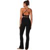 imageSunzel Sports Bra for Women CrissCross Open Back Adjustable Strappy Bras Workout Gym Padded Yoga Bra with Removable PadsBlack