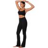 imageSunzel Sports Bra for Women CrissCross Open Back Adjustable Strappy Bras Workout Gym Padded Yoga Bra with Removable PadsBlack