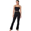 imageSunzel Sunzfly Longline Sports Bra for Women Backless Padded Yoga Underwear with Sleeveless Adjustable Spaghetti StrapsBlack