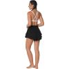 imageSunzel Tennis Shorts for Women Flowy Athletic Biker Short with Pockets Tummy Control High Waist Skorts for WorkoutBlack
