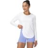 imageSunzel Womens Sun Shirts UPF 50 Long Sleeve Tops with Quick Dry and UV Protection for Hiking Gym and Rash Guard WearWhite