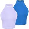 Classic Blue+lilac (Waist Length) 2 Pack