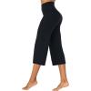 imageSunzel Yoga Pants for Women Straight Wide Leg High Waisted Lounge PantsBlack