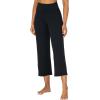 imageSunzel Yoga Pants for Women Straight Wide Leg High Waisted Lounge PantsBlack