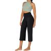 imageSunzel Yoga Pants for Women Straight Wide Leg High Waisted Lounge PantsBlack